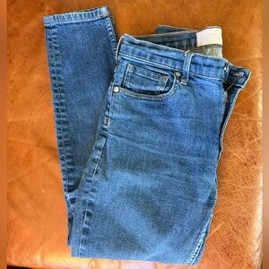 Everlane Women's High Rise Blue Jeans